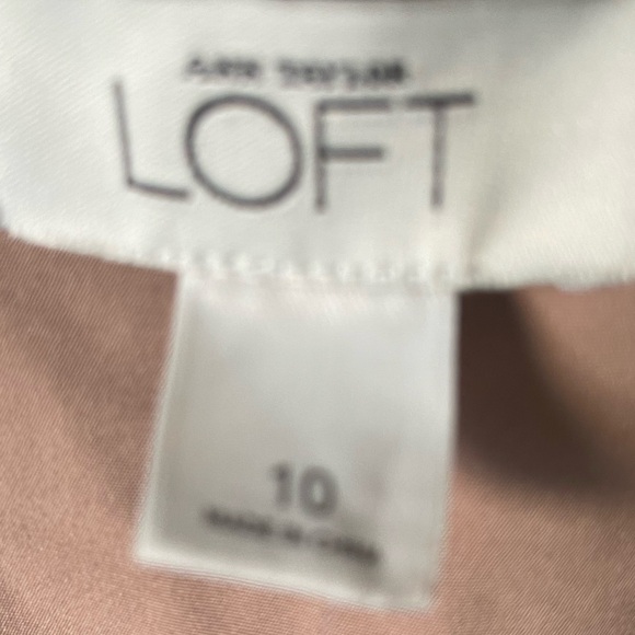 LOFT NWT Black Lace Midi Dress - Picture 2 of 8